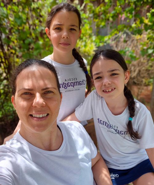 Foto de Gabriela - mãe da Ana Paula (Infantil 5) e da Maria Alice (4º Ano B)