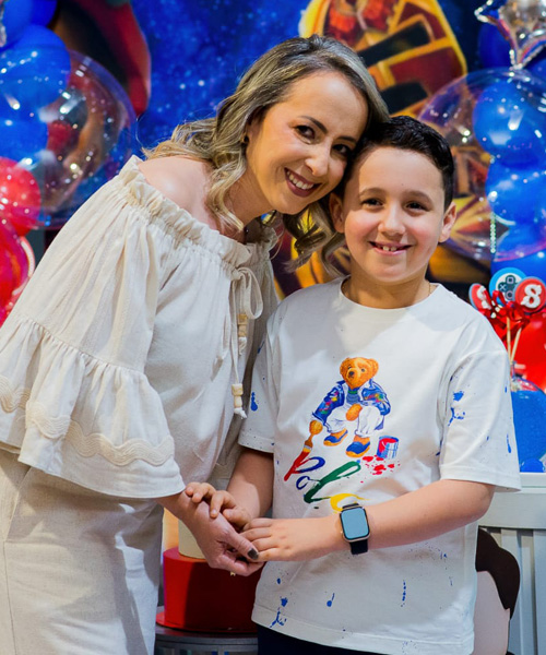 Foto de Michele Del Mora – mãe do João Del Mora (2º Ano)